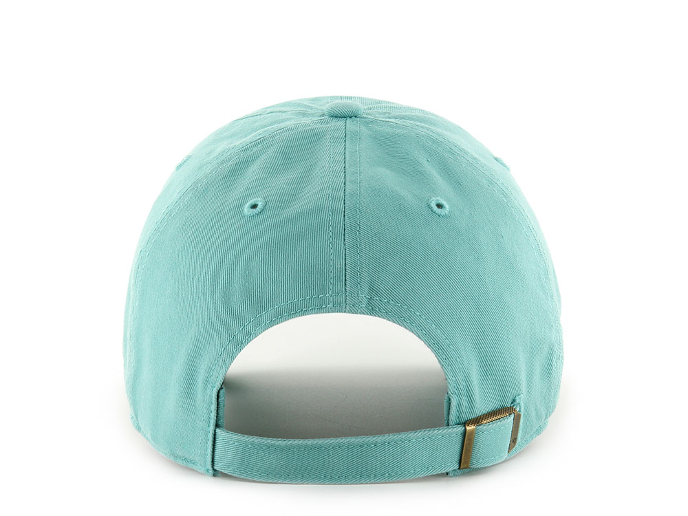 47 Brand New York Yankees Lagoon Blue Clean Up Strapback Cap