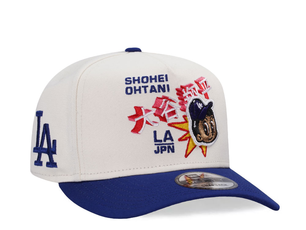 New Era Los Angeles Dodgers Othani Chrome Two Tone Edition 9Fifty A Frame Snapback Cap