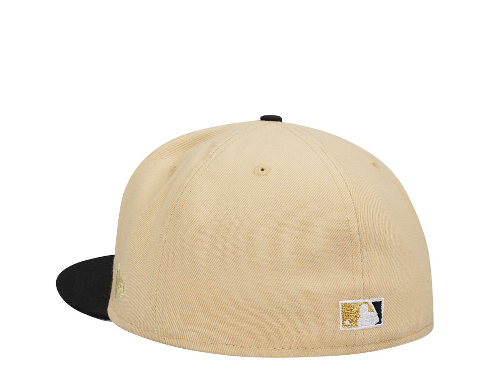 New Era San Diego Padres 25th Anniversary Black Vegas Two Tone Edition 59Fifty Fitted Cap