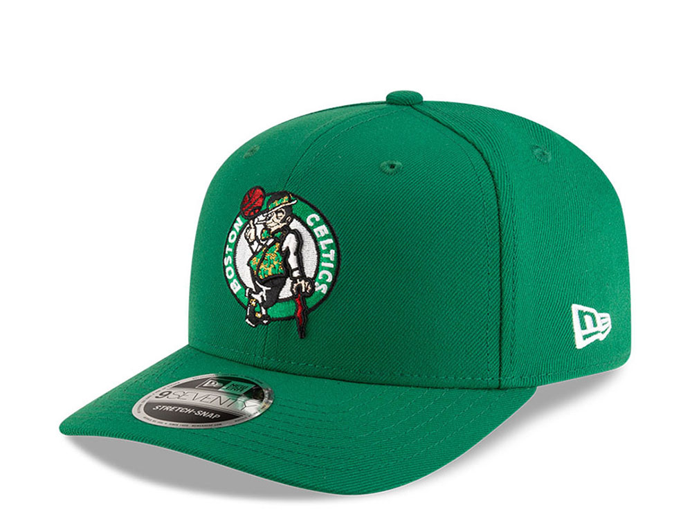 New Era Boston Celtics NBA Team Green Edition 9Seventy Stretch Snapback Cap