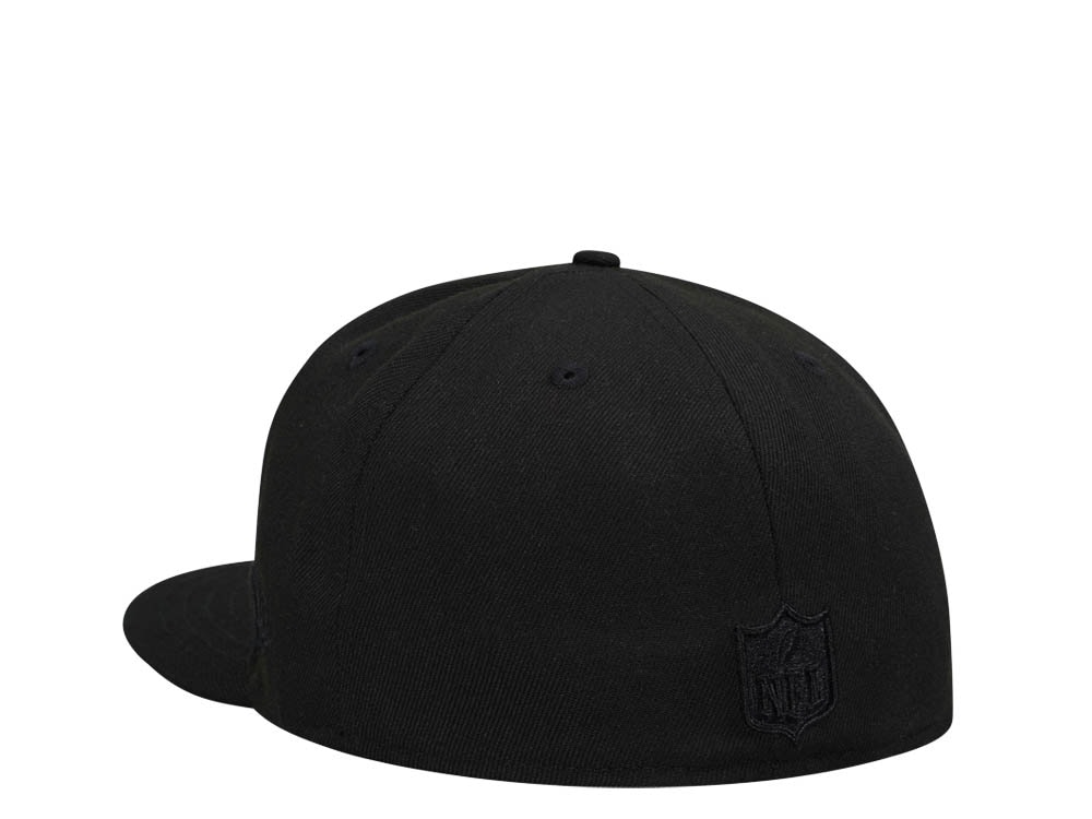 New Era Buffalo Bills All Black Edition 59Fifty Fitted Cap
