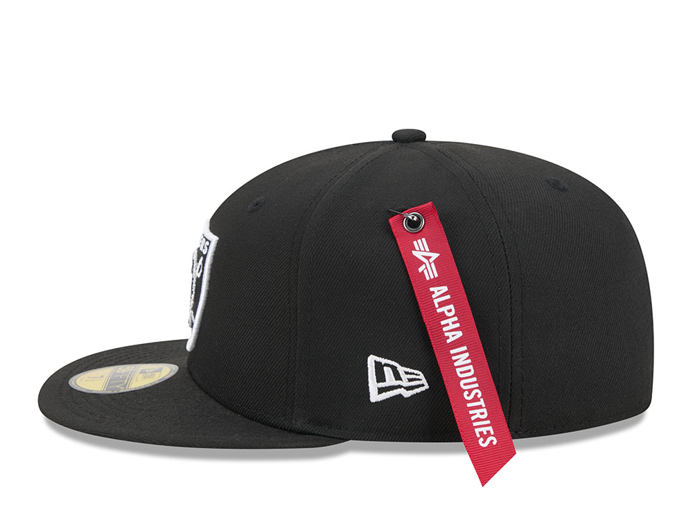 New Era Alpha Industries Las Vegas Raiders Navy Prime Edition 59Fifty Fitted Cap