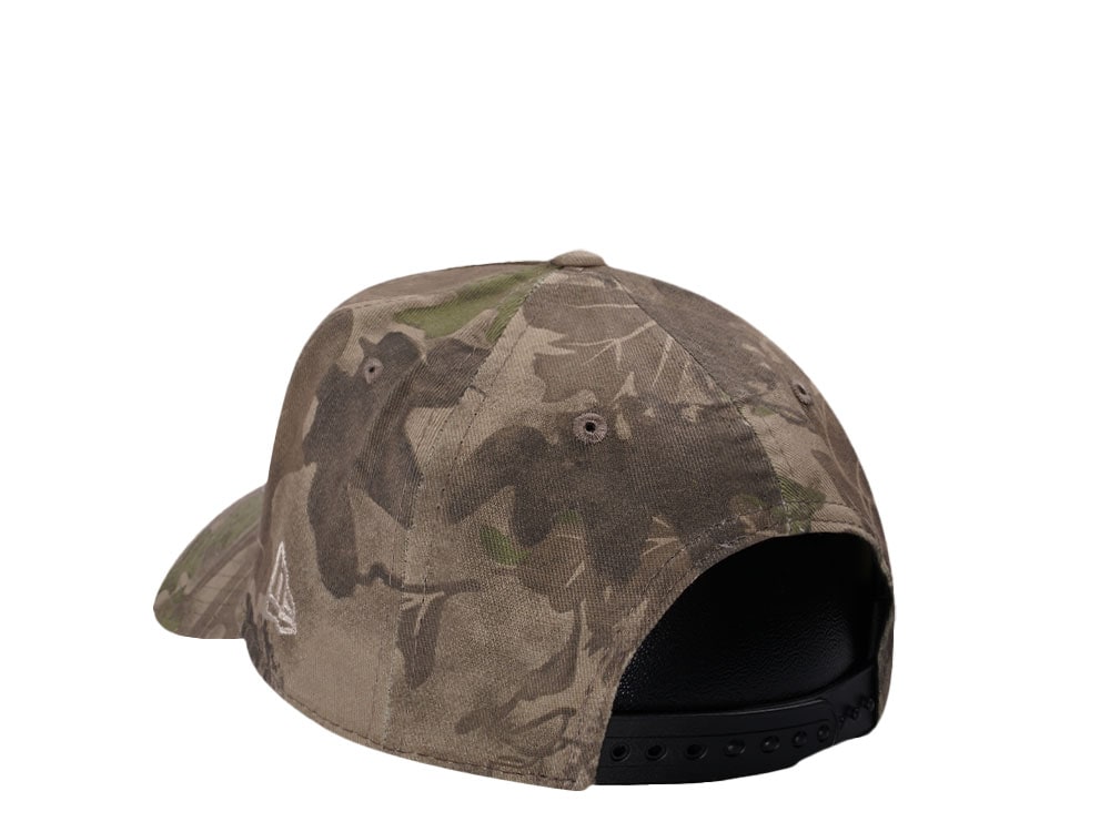 New Era Baltimore Orioles Leaf Camo Copper 9Forty A Frame Snapback Cap