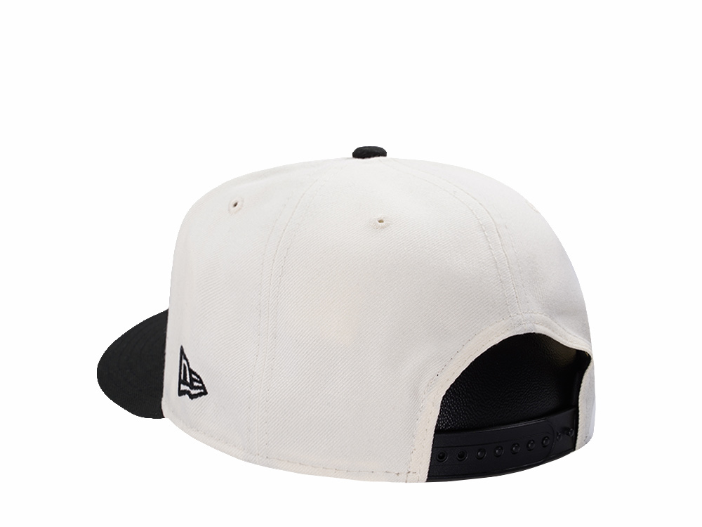 New Era Miami Heat NBA on NBA Chrome Two Tone Edition 9Fifty A Frame Snapback Cap