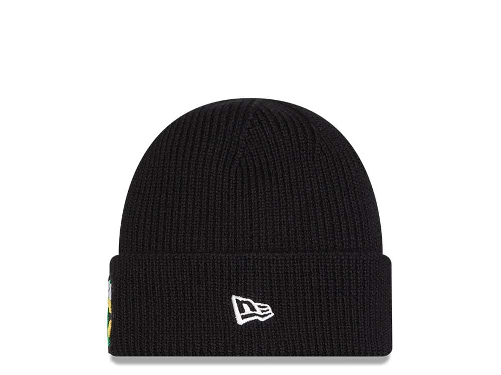 New Era Chicago Blackhawks Skull Knit Black Mütze