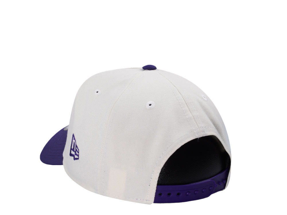 New Era Los Angeles Lakers Goat Two Tone Edition 9Forty A Frame Snapback Cap