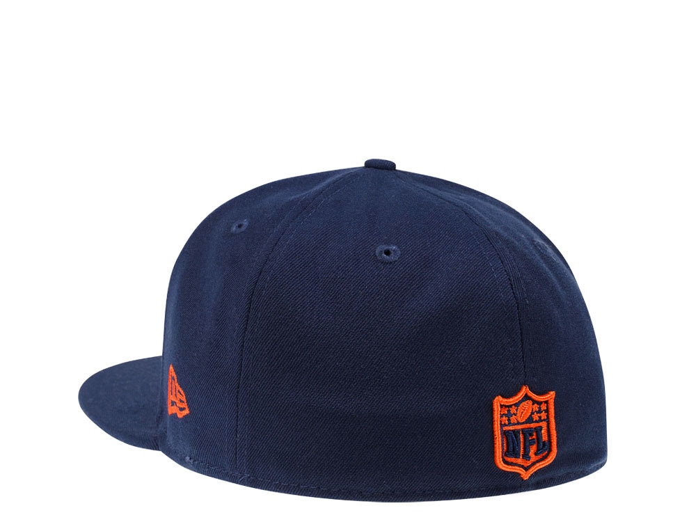 New Era Denver Broncos Blue and Orange Edition 59Fifty Fitted Cap