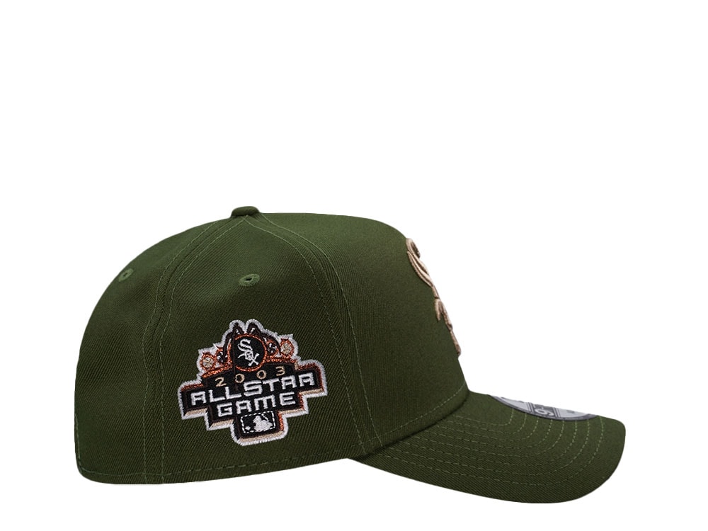 New Era Chicago White Sox All Star Game 2003 Rifle Green Prime Edition 9Forty A Frame Snapback Cap