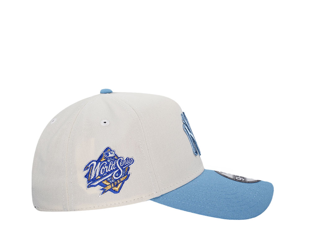 New Era New York Yankees World Series 1998 Chrome Gold Edition 9Forty A Frame Snapback Cap