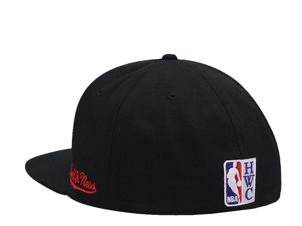 Mitchell & Ness Toronto Raptors Logo History Hardwood Classic Dynasty Fitted Cap