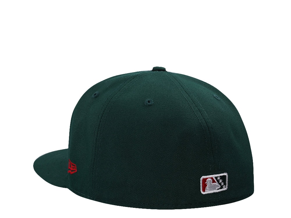 New Era Charlotte Knights Dark Green Prime Edition 59Fifty Fitted Cap