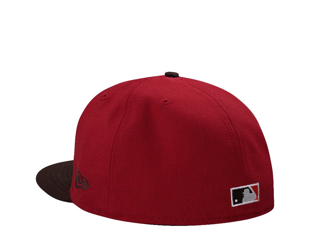 New Era New York Yankees World Series 2009 Pinot Red Two Tone Edition 59Fifty Fitted Cap