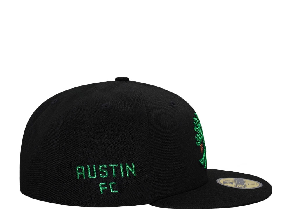 New Era Austin FC Black Metallic Edition 59Fifty Fitted Cap
