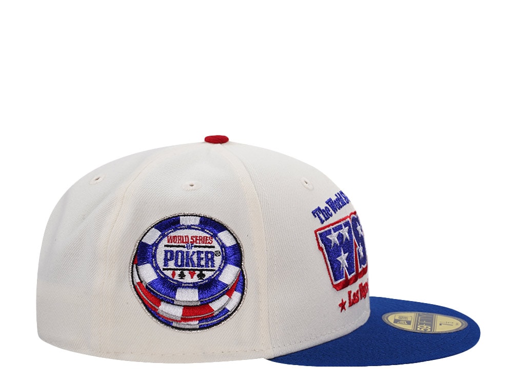 New Era World Series Of Poker Chip Chrome Two Tone Edition 59Fifty Fitted Cap