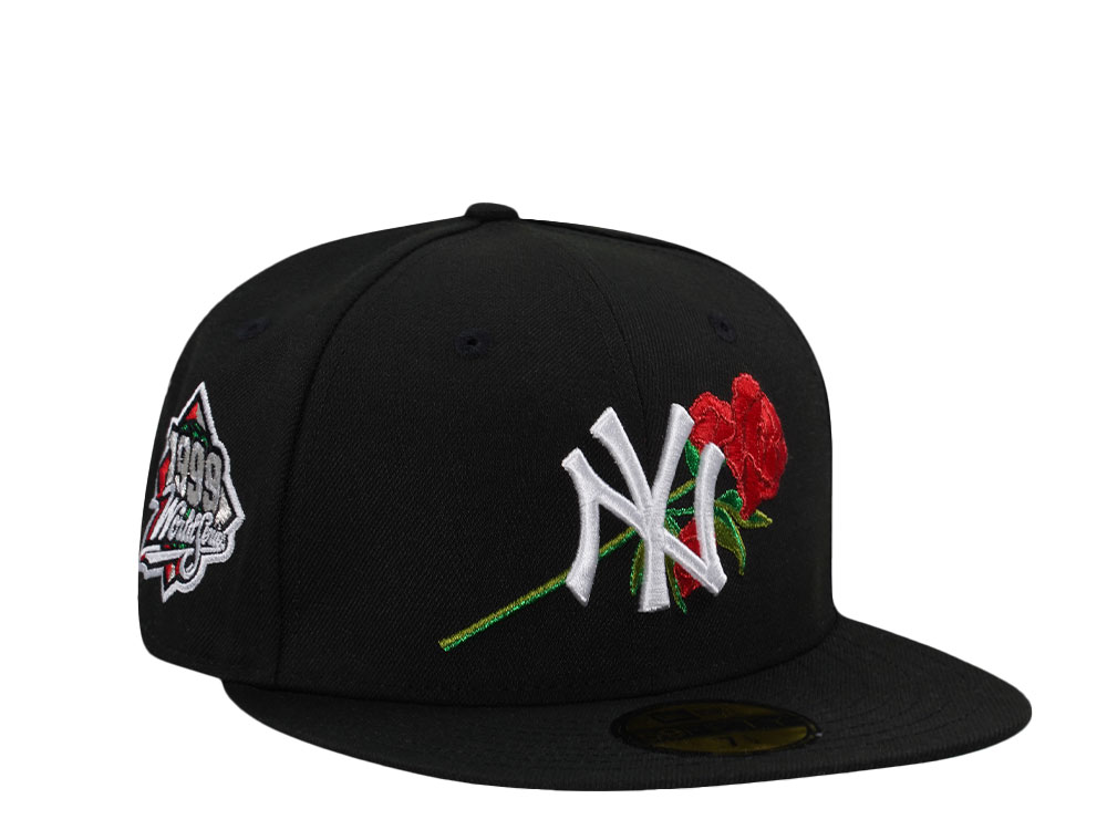 New Era New York Yankees World Series 1999 Black Rose Edition 59Fifty Fitted Cap