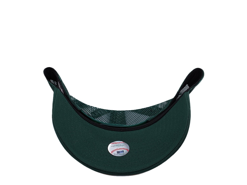 New Era Oakland Athletics Flower Chrome Two Tone Edition 9Forty A Frame Trucker Snapback Cap