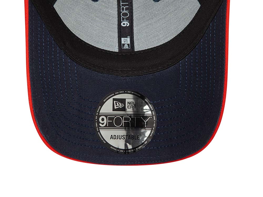 New Era Red Bull Racing 1 Navy 9Forty Snapback Cap