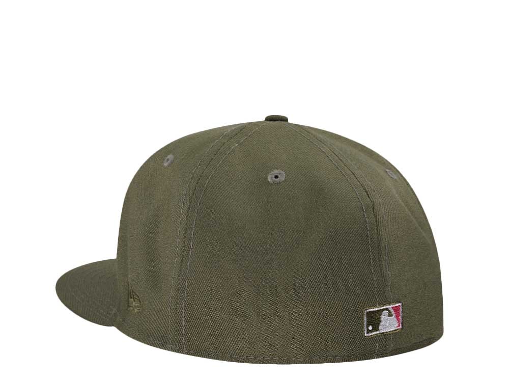 New Era Tampa Bay Rays Devil Inaugural Season 1998 Olive Lava Two Tone Edition 59Fifty Fitted Cap