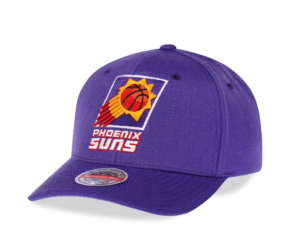 Mitchell & Ness Phoenix Suns Team Ground Red Line Solid Flex Snapback Cap