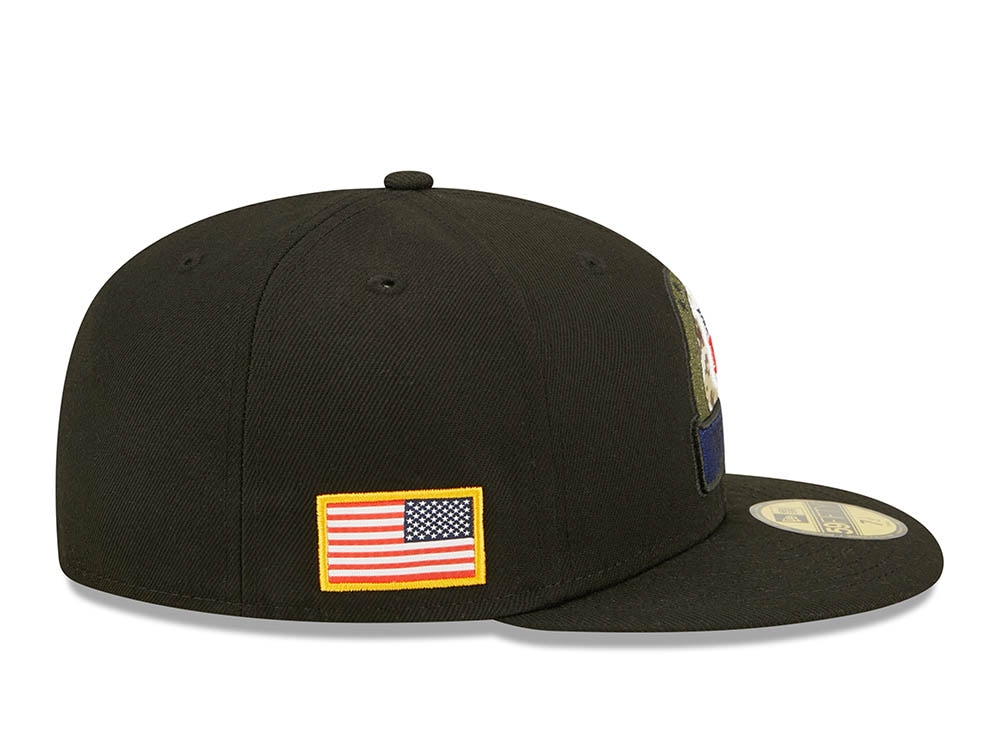 New Era NFL Logo Salute to Service 2022 Fitted 59Fifty Cap