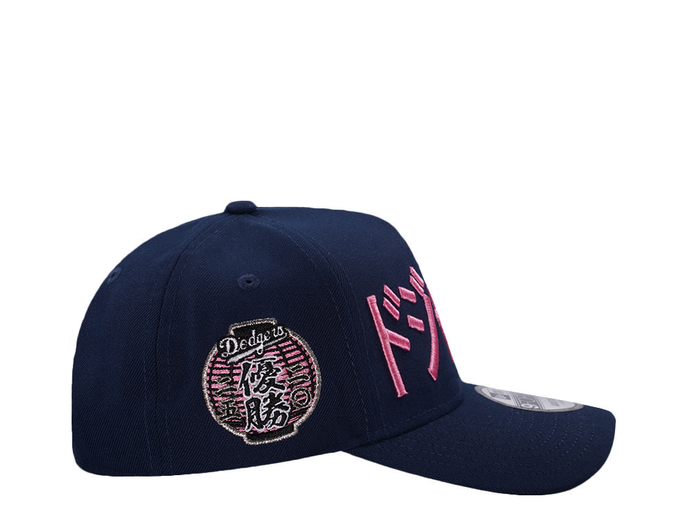 New Era Los Angeles Dodgers World Series 2026 Ocean Blue Prime Edition 9Forty A Frame Snapback Cap