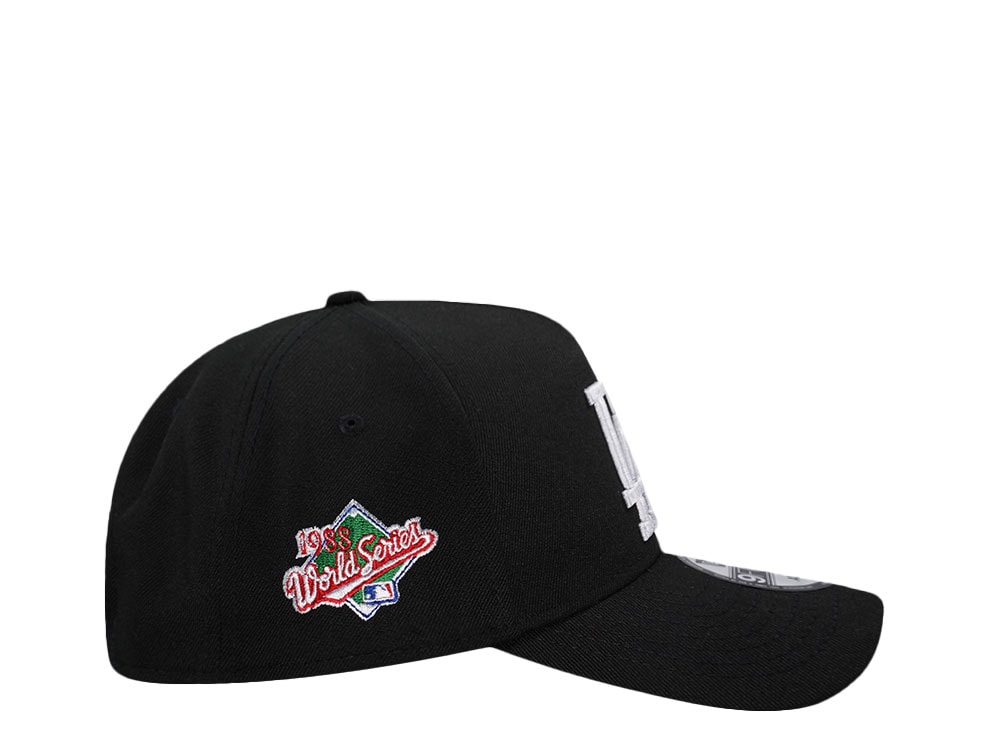 New Era Los Angeles Dodgers World Series Black Red Edition 9Forty A Frame Snapback Cap