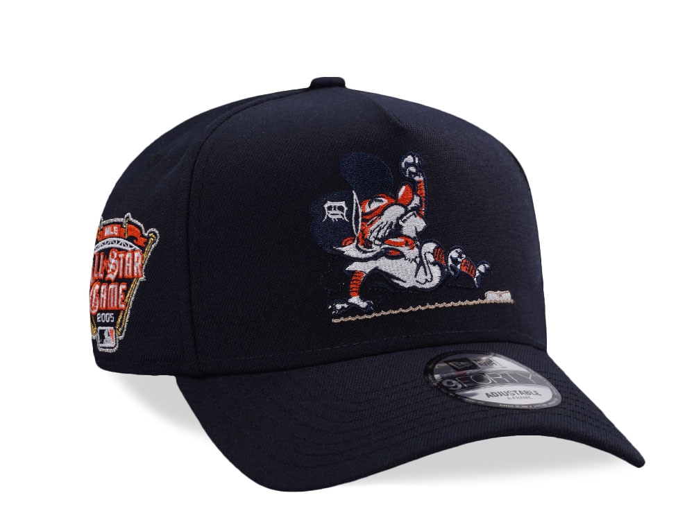 New Era Detroit Tigers All Star Game 2005 Navy Prime Edition 9Forty A Frame Snapback Cap