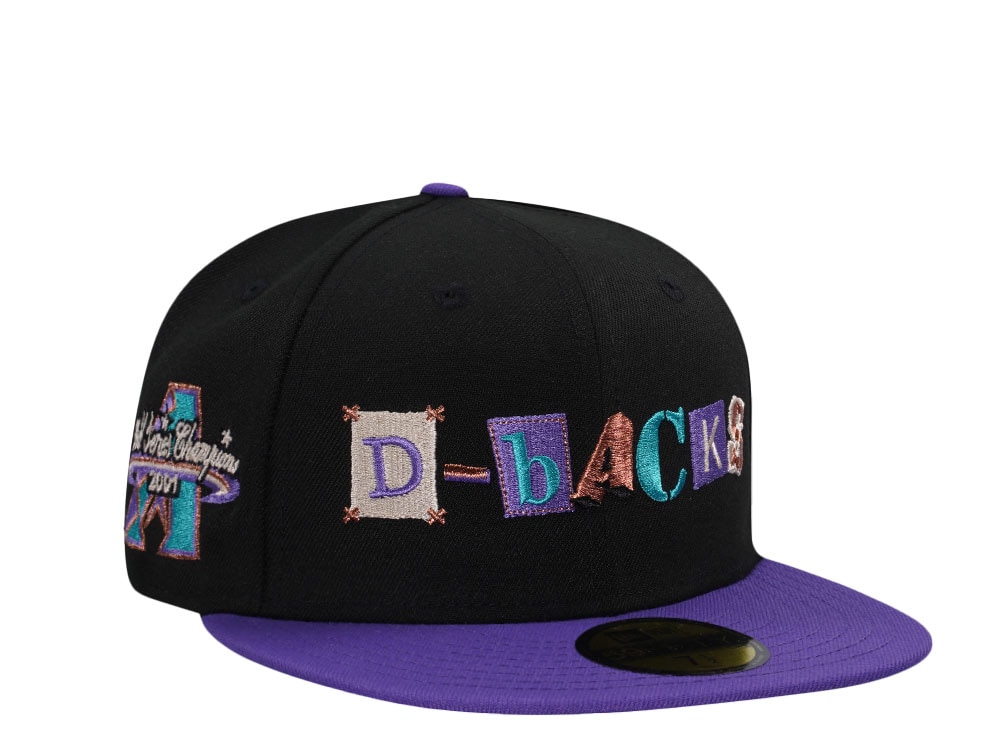 New Era Arizona Diamondbacks World Series Champions 2001 Two Tone Edition 59Fifty Fitted Cap