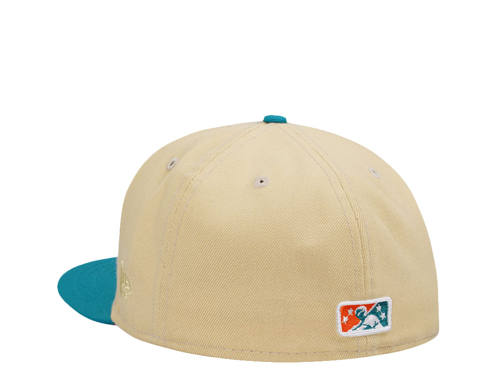 New Era Salt Lake Gulls Vegas Gold Two Tone Prime Edition 59Fifty Fitted Cap