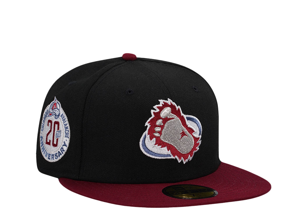 New Era Colorado Avalanche 20th Anniversary Two Tone Throwback Edition 59Fifty Fitted Cap