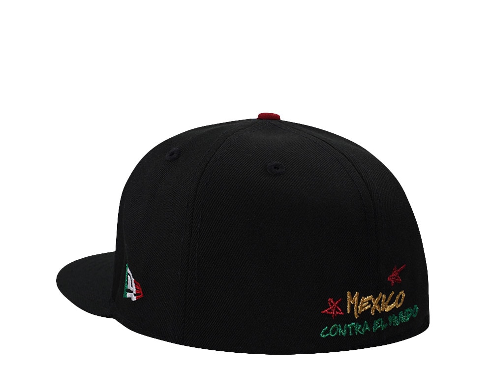 New Era Mexico Aztec Temple Black Prime Edition 59Fifty Fitted Cap