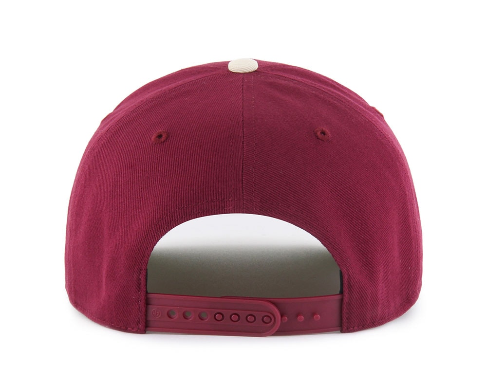 47 Brand Philadelphia Phillies Cooperstown Golden Age Cardinal Red Hitch Snapback Cap