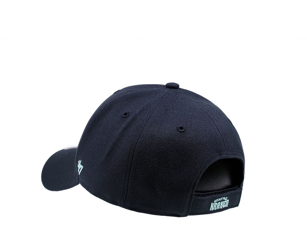 47Brand Seattle Kraken Classic Navy Strapback Cap