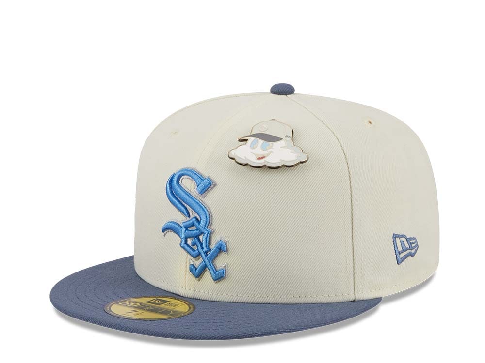 New Era Chicago White Sox The Elements Chrome Two Tone Edition 59Fifty Fitted Cap