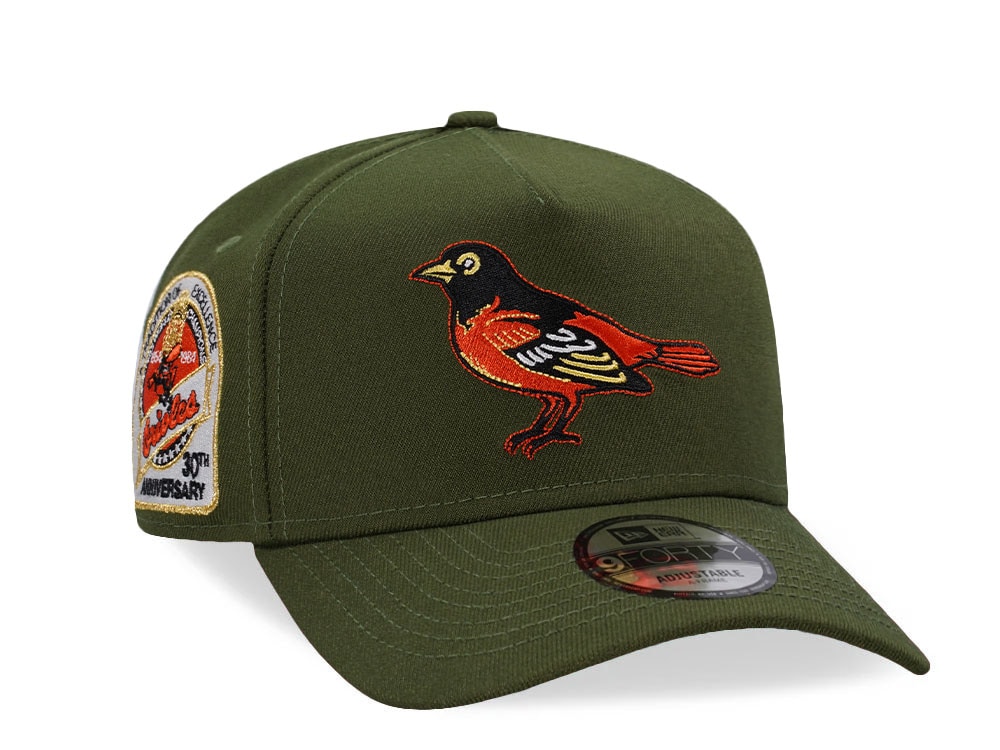 New Era Baltimore Orioles 30th Anniversary Rifle Prime Edition 9Forty A Frame Snapback Cap