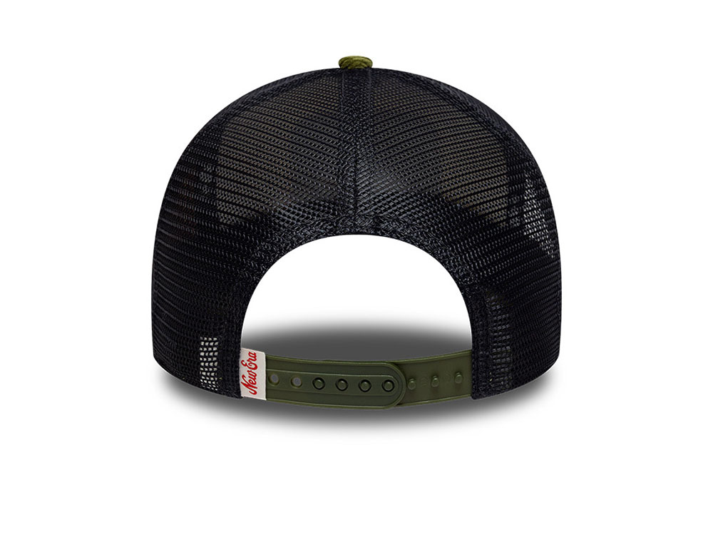 New Era Patch Stone Two Tone Edition 9Forty A Frame Trucker Snapback Cap