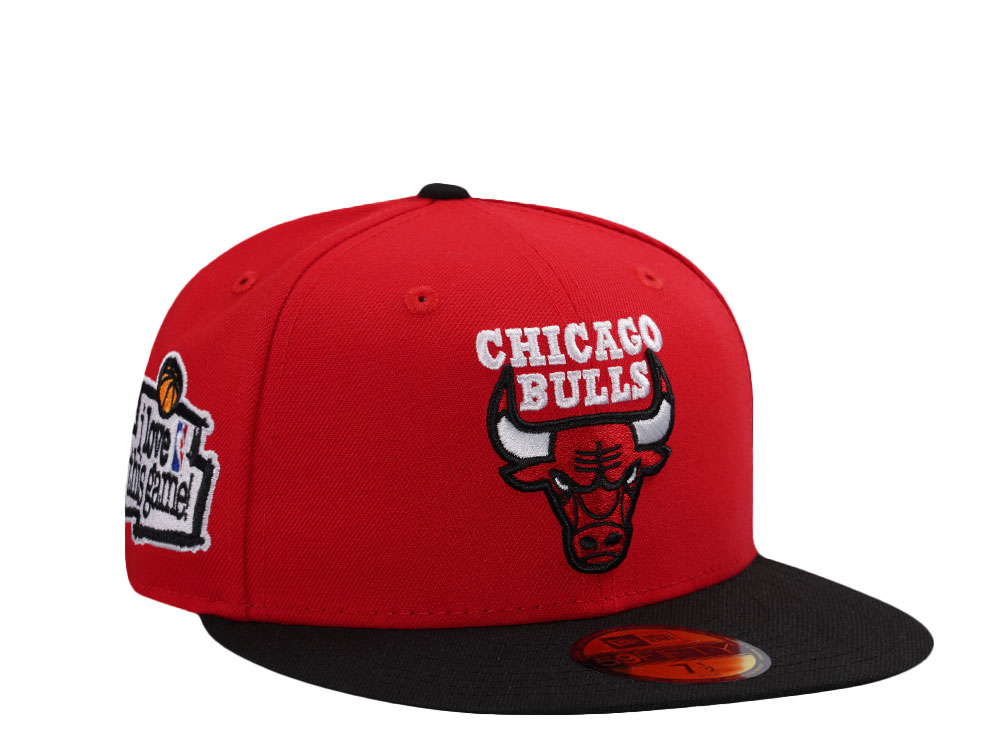 New Era Chicago Bulls Love Rush Red Two Tone Edition 59Fifty Fitted Cap