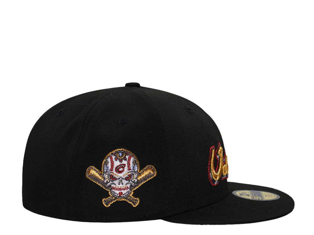 New Era Columbus Clippers Veleros Black Metallic Edition 59Fifty Fitted Cap