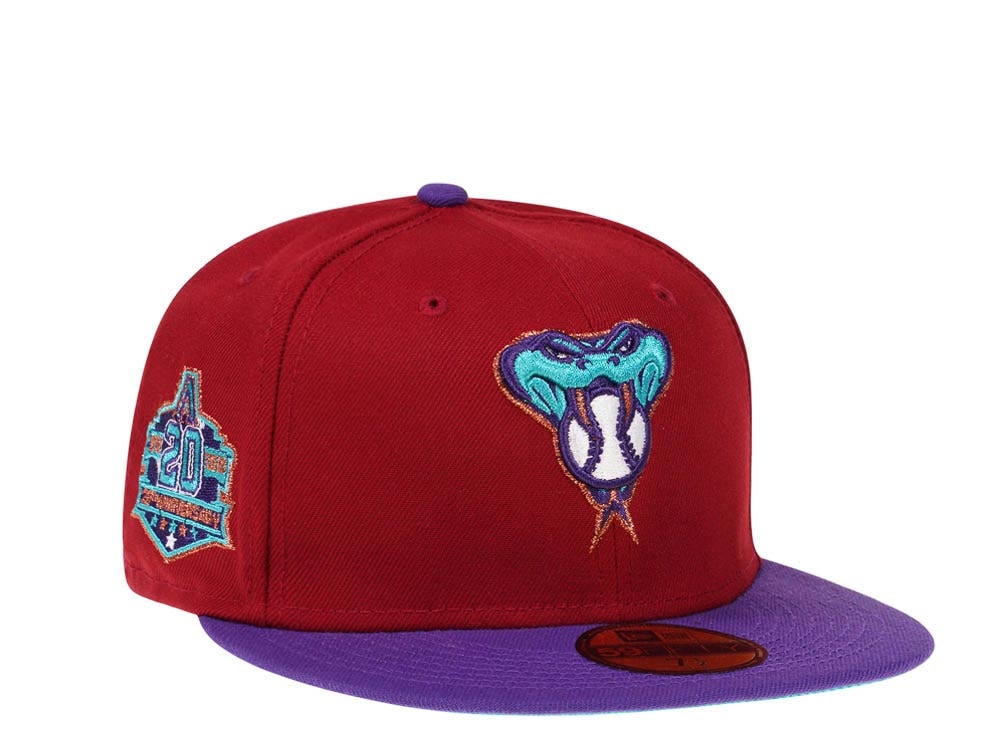 New Era Arizona Diamondbacks 20th Anniversary Copper Prime Two Tone Edition 59Fifty Fitted Cap