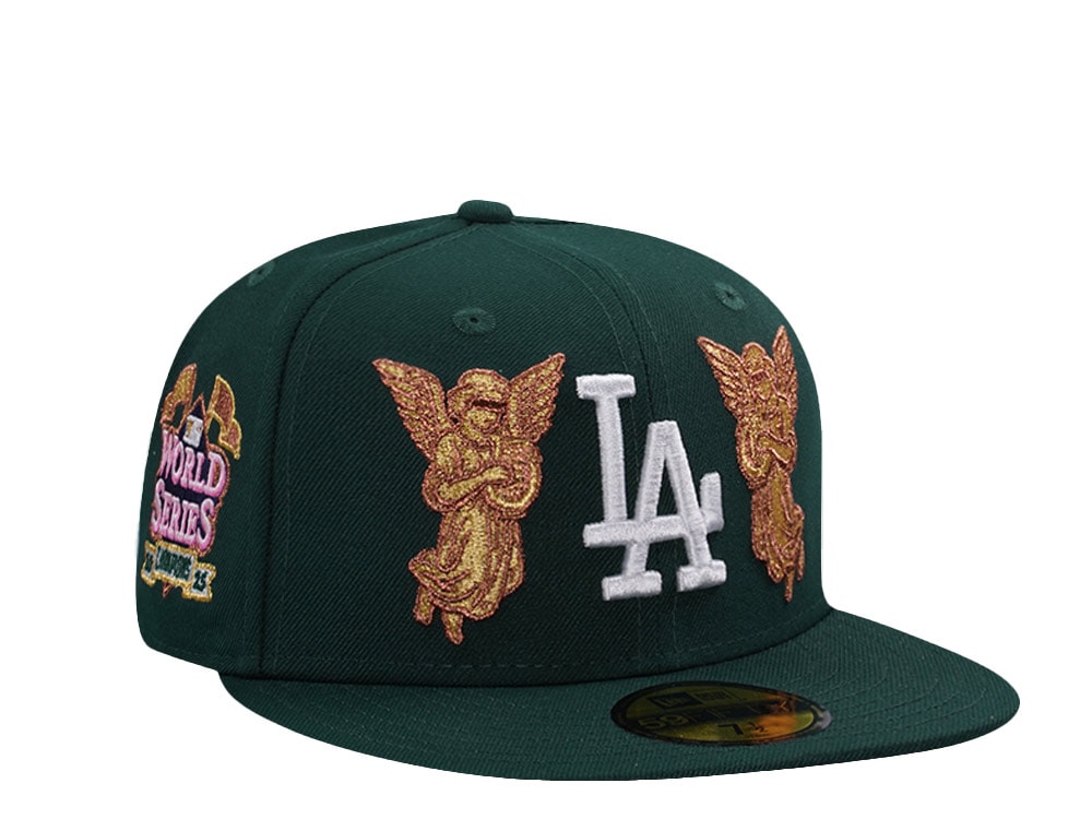 New Era Los Angeles Dodgers World Series 2025 Dark Green Prime Edition 59Fifty Fitted Cap