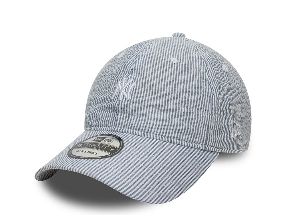 New Era New York Yankees Seersucker Navy  9Twenty Strapback Cap