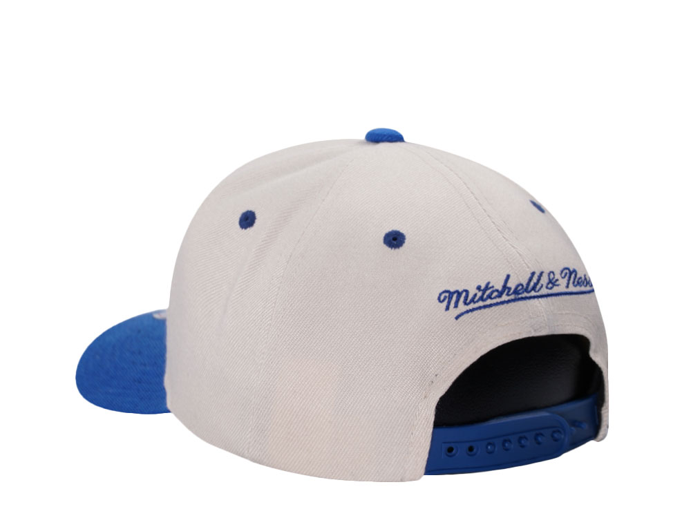 Mitchell & Ness Golden State Warriors Chrome Two Tone Pro Crown Fit Snapback Cap