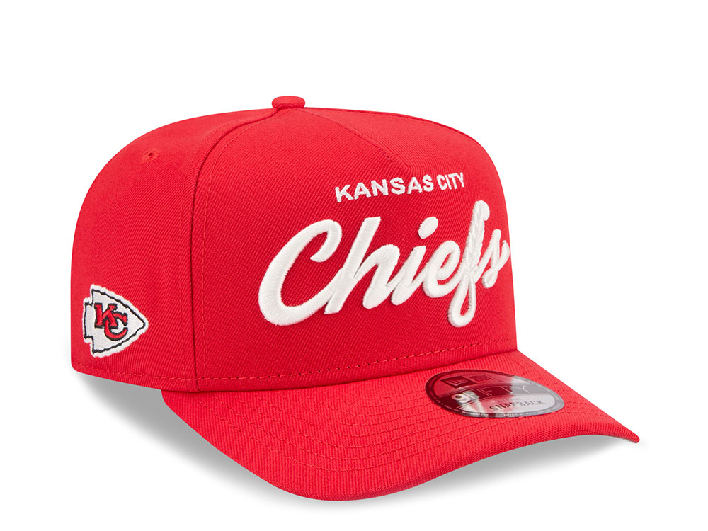 New Era Kansas City Chiefs Local Play 9Fifty A Frame Snapback Cap
