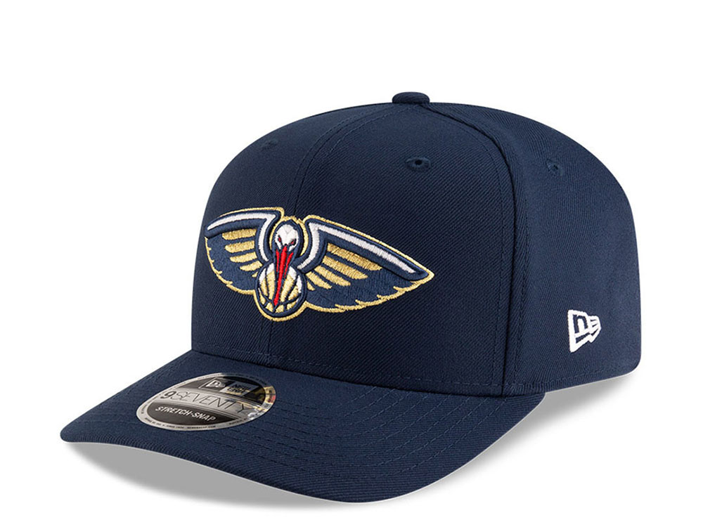 New Era New Orleans Pelicans NBA Team Edition 9Seventy Stretch Snapback Cap
