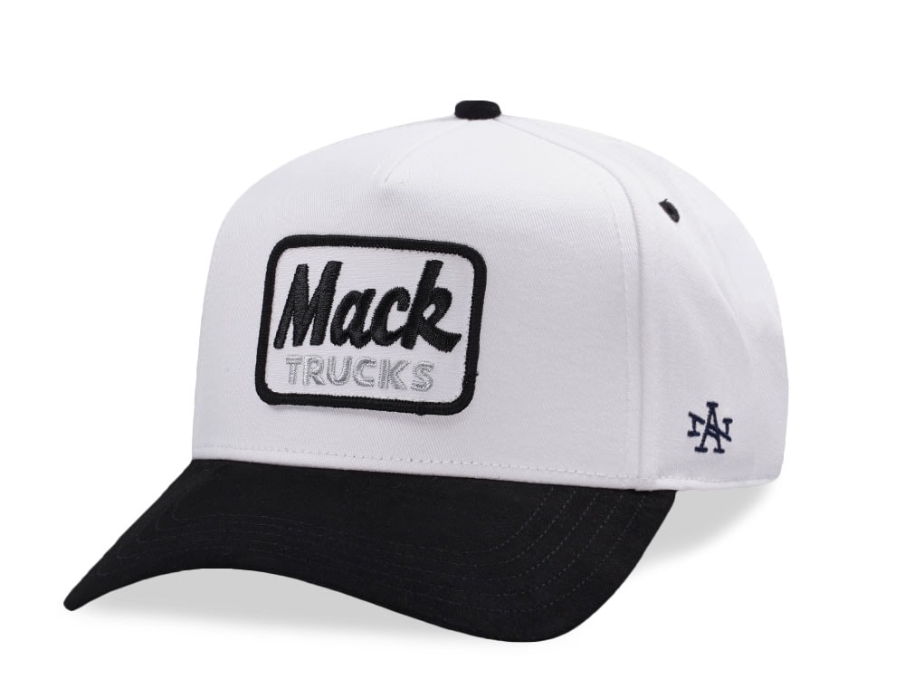 American Needle Mack Trucks White Wrangler Edition Snapback Cap