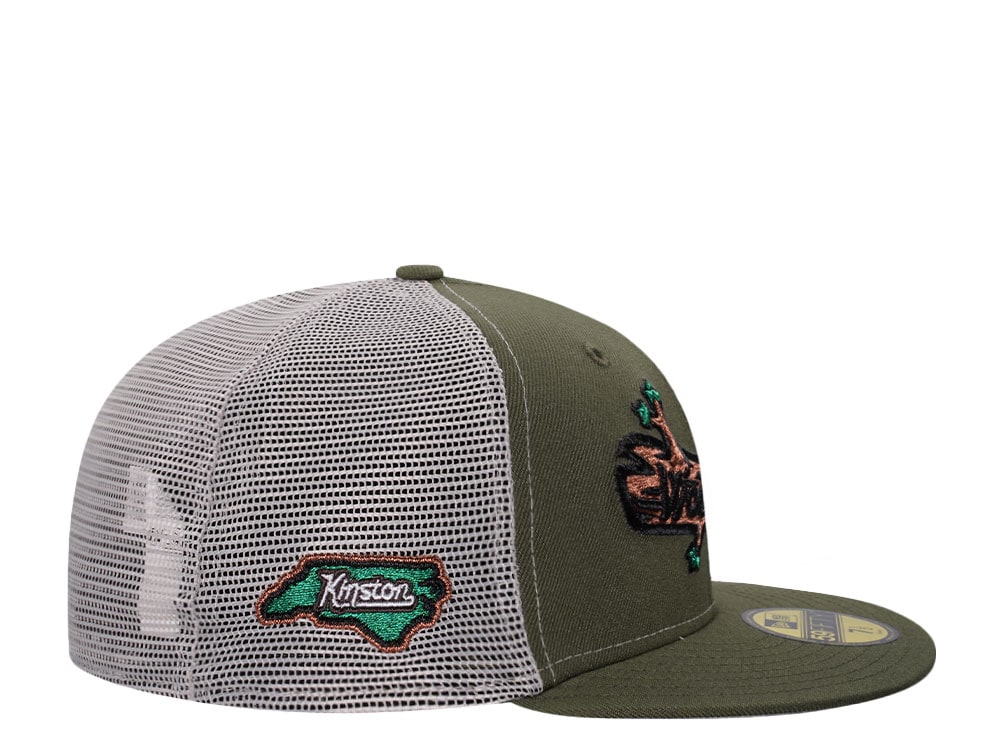 New Era Down East Wood Ducks Woodies Outdoor Edition Trucker 59Fifty Fitted Cap