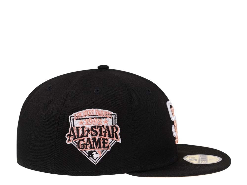 New Era San Diego Padres All Star Game 1992 Black Peach Edition 59Fifty Fitted Cap
