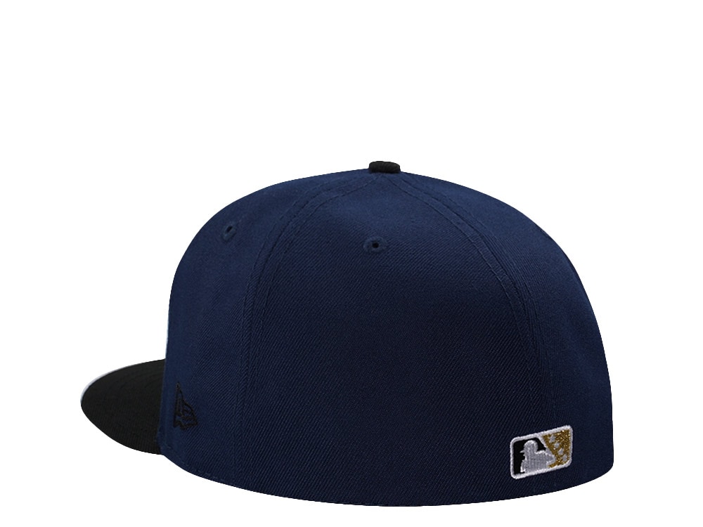 New Era Erie Sea Wolves Moon Mammoths Ocean Blue Two Tone Edition 59Fifty Fitted Cap