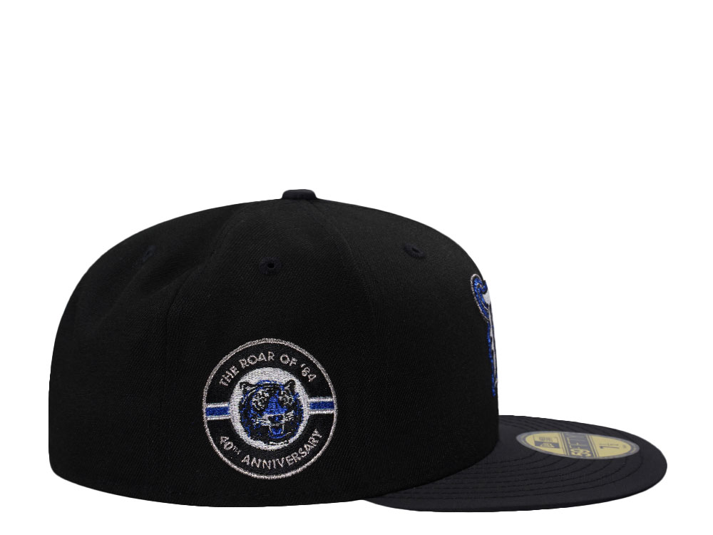 New Era Detroit Tigers 40th Anniversary Black Ripstop Two Tone Edition 59Fifty Fitted Cap