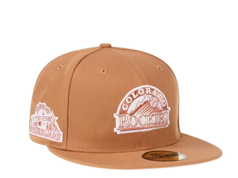 New Era Colorado Rockies All Star Game 1998 Sweet Gingerbread Edition 59Fifty Fitted Cap